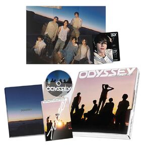 RIIZE - The 1st Album ODYSSEY PACKAGE - EARTH Ver. Package + Photobook R + Photo Card + Folded Poster + 3 Extra Photocards