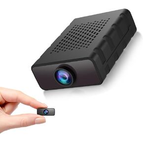 Hidden Camera, Nanny Cam for Home | 2025 4K HD Mini Security Camera, Free Cloud & SD Storage, Works with/Without WiFi for Baby/Pet/Nanny Monitoring