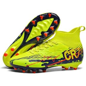 Men's Soccer Shoes Boys Students Grass Training Shoes Outdoor Football Shoes Unisex