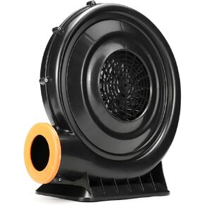 Centrifugal Air Blower 750W 2800rpm 1.9kPa Brushless Air Blower Centrifugal Fan, Supercharged Small Electric Turbo Blower For Inflatable Bounce Barbecue Plumbing, Home Use(550W)