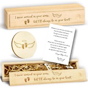 Miscarriage Gifts For Mothers - Mothers Day Gifts For Moms Who Lost A Baby, Gift For Miscarriages Loss Of Baby Sympathy Gift, Infant Loss Test Keepsake Box