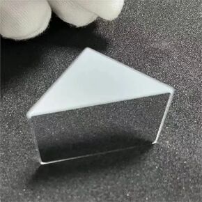 High-Precision Right-Angle Prism 5x5x5mm Optical Reflector with Reflective Aluminum Coating