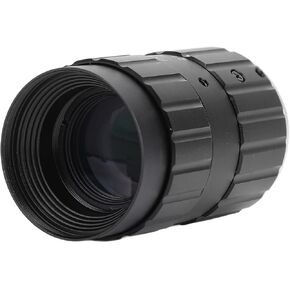 C Mount Zoom Lens 12MP 35mm F2.8 HD Manual Aperture Industrial Camera Lens, Manual Focusing and Adjustable Aperture, Aluminum Alloy Construction, Easy Installation for