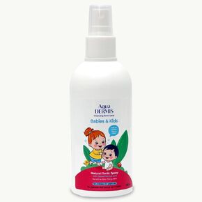 AquaDERMIS® Babies & Kids – Natural Skin Cleansing Spray with Hypochlorous Acid (HOCl) – Alcohol-Free, Fragrance-Free – Gentle for Face, Hands, Diaper Area – 250 ml (8.45 fl oz)