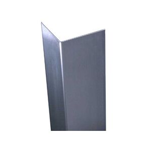 Stainless Steel Corner Guard, 1" X 1" X 48", No Wings