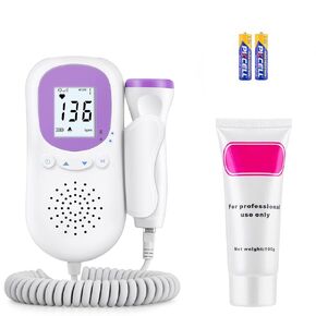 Bags for Baby Doppler Pregnancy Accessories,Home Baby Heartbeat Monitor Pregnancy Doppler Fetal Monitor with HI06