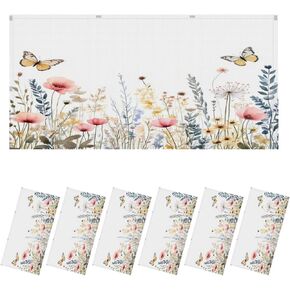 6 Pcs Fluorescent Light Covers for Ceiling Lights Pastel Spring Kids Clipart Set Sun Baby Decorative Magnets Light Filters for Office Home Classroom Must Haves 4’ x 2’