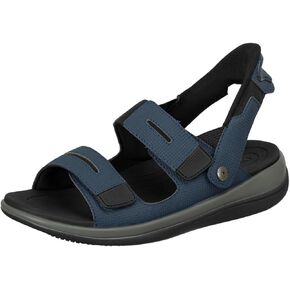 Orthofeet Women's Orthopedic Fabric Calypso Hands-Free Slip-On Sandals