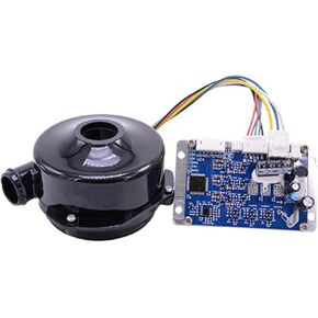 Centrifugal Air Blower 9250-24V 1000LPM 6kPa 24000rpm Powerful Fan Low Noise 3-phase Brushless DC Centrifugal Electric Air Blower Plumbing, Home Use