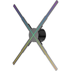 Holographic 3D Fan LED Neon Remote Display Handmade DIY Video Logo Text 3D Holographic Projector Advertising Machine COOl
