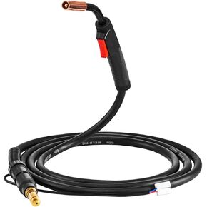 K530-5 MIG Welding Gun 100A Gas Burner Torch W/ 3.5M Flexible Cable Welding Equipment Stinger Replacement For Magnum 100L For Beginners DIY Use