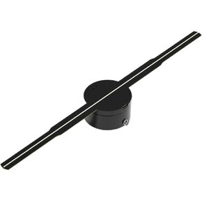 3D Advertising Projector Led Sign Holographic Lamp Player Remote Advertise Display 3D Fan Hologram Projector Logo Light
