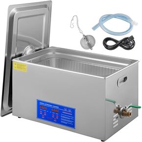 1.3L 2L 3L 6L 10L 15L 22L 30L Ultrasonic Cleaner Lave-Dishes Portable Washing Machine Diswasher Ultrasound Home Appliances For Beginners DIY Use(10L)