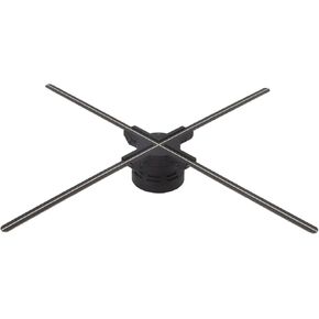 3D Hologram Fan Projector Quick Response 1600 X 720 Resolut 60cm Large Display Holographic LED Fan