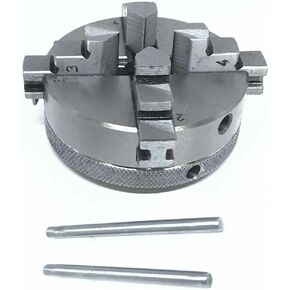65 مم مخرطة تشاك 4JAW تركز ذاتيا ميني قابلة للعكس 2-1/2 "بوصة M14x1 الخيوط-AMZ624