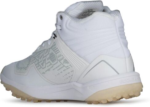Boombah Viper Pureknit Women's Turf Mid Shoes - White Out - Multiple Color Options - Multiple Sizes in Kuwait