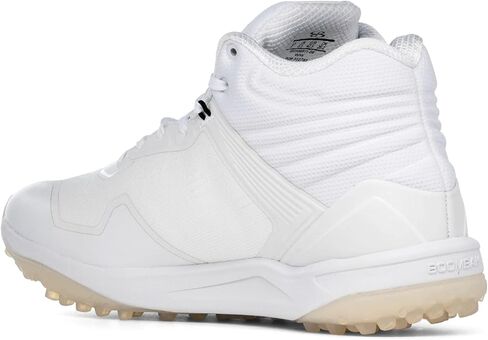 Boombah Viper Pureknit Women's Turf Mid Shoes - White Out - Multiple Color Options - Multiple Sizes in Kuwait