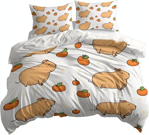 3pcs لطيف koala مع السحب والزهور الكارتون حاف مجموعات الفراش الملك ، غطاء لحاف لزيمة بيضاء ، حالتان وسادة للبنين فتيات الأطفال الصغار in Kuwait