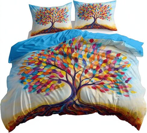 3pcs cartoon Red Panda Animal Cover Cover Cover California King Bedding Sets ، White Comforter Cover ، اثنين in Saudi Arabia