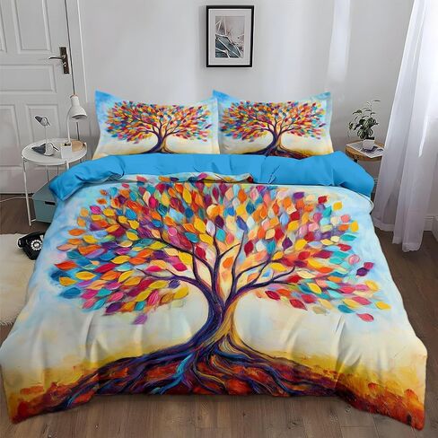 3pcs cartoon Red Panda Animal Cover Cover Cover California King Bedding Sets ، White Comforter Cover ، اثنين in Saudi Arabia