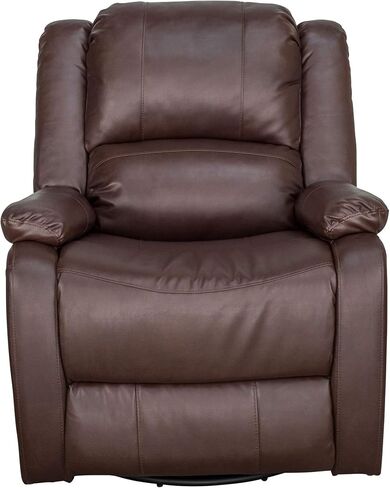 RecPro Charles Collection | 30" Swivel Glider RV Recliner | RV Living Room (Slideout) Chair | RV Furniture | Glider Chair (Mahogany, 2-Pack) in Saudi Arabia