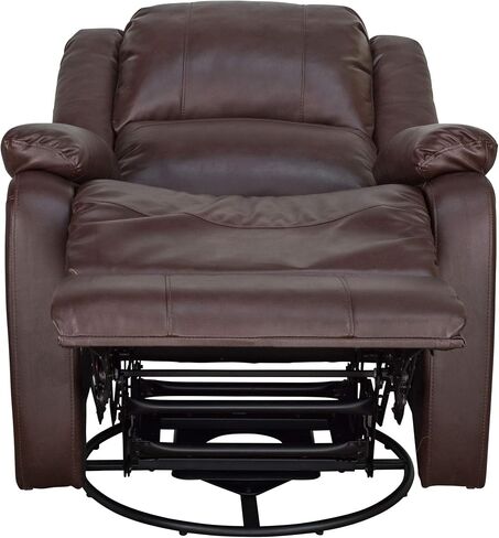 RecPro Charles Collection | 30" Swivel Glider RV Recliner | RV Living Room (Slideout) Chair | RV Furniture | Glider Chair (Mahogany, 2-Pack) in Saudi Arabia