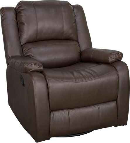 مجموعة Recpro Charles | 30 "Swivel Glider RV Recliner | RV Living Room (Slideout) Chair | RV Furniture | Glider Chair (Mahogany ، 2 pack) in Kuwait