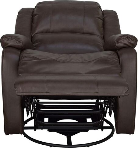 مجموعة Recpro Charles | 30 "Swivel Glider RV Recliner | RV Living Room (Slideout) Chair | RV Furniture | Glider Chair (Mahogany ، 2 pack) in Kuwait