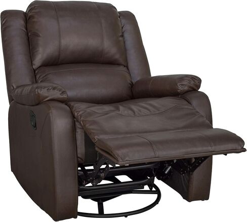 مجموعة Recpro Charles | 30 "Swivel Glider RV Recliner | RV Living Room (Slideout) Chair | RV Furniture | Glider Chair (Mahogany ، 2 pack) in Kuwait