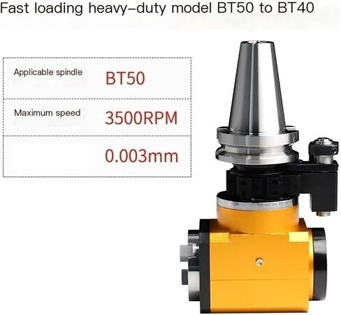 Quick Release Angle Head BT40-BT40 / BT50-BT40 Angle Head for CNC Machining Center Angle Head(BT40 to BT40) in Saudi Arabia