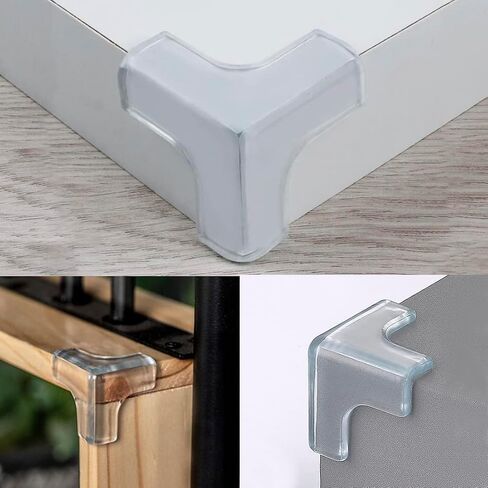 Baby Corner Protector Safety Corner Protectors for Baby Transparent Corner Protectors for Covering Sharp Furniture and Table Corners-T (4) in Saudi Arabia