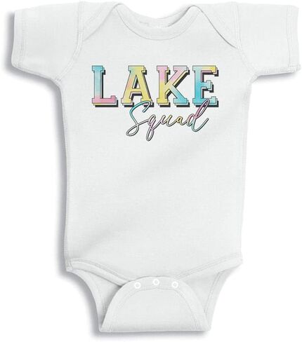 TATY Kids Tie Dye Lake Squad Baby Infant Bodysuit in Kuwait