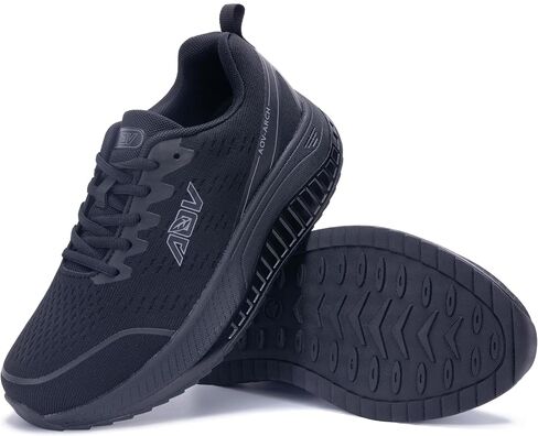 Womens Wide Toe Box Walking Shoes Arch Support Orthotic Fashion Sneakers Wide Width Tennis Shoes for Plantar Fasciitis Pain Relief Pain Relief US 6.5-11 in Saudi Arabia