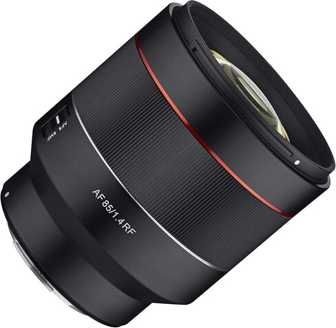 Samyang 85mm F1.4 High Speed Auto Focus Lens for Canon EF Mount, Black (SYIO85AF-C) in Saudi Arabia
