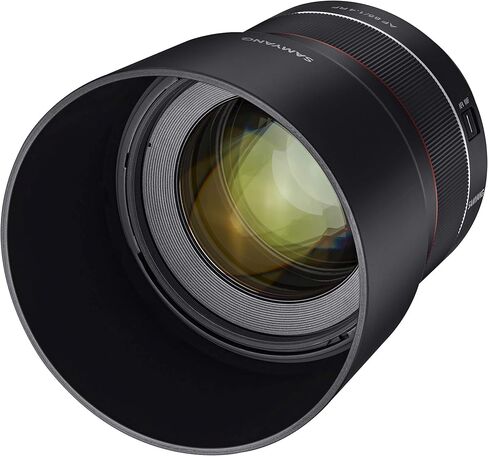 Samyang 85mm F1.4 High Speed Auto Focus Lens for Canon EF Mount, Black (SYIO85AF-C) in Saudi Arabia