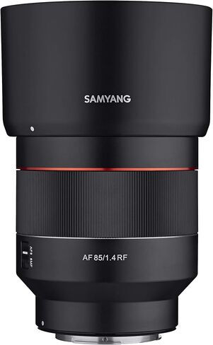 Samyang 85mm F1.4 High Speed Auto Focus Lens for Canon EF Mount, Black (SYIO85AF-C) in Saudi Arabia