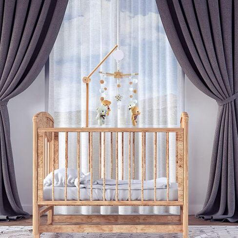 Baby Crib Mobile Arm, Mobile Arm for Crib, Baby Crib Mobile Holder Crib Mobile Hanger for Crib Baby Boy Girl Nursery Decor in Kuwait