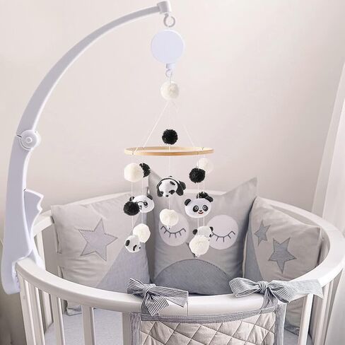 Baby Crib Mobile Arm, Mobile Arm for Crib, Baby Crib Mobile Holder Crib Mobile Hanger for Crib Baby Boy Girl Nursery Decor in Kuwait