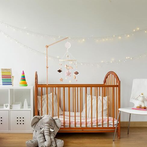 Baby Crib Mobile Arm, Mobile Arm for Crib, Baby Crib Mobile Holder Crib Mobile Hanger for Crib Baby Boy Girl Nursery Decor in Kuwait