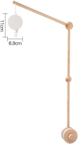 Baby Crib Mobile Arm, Mobile Arm for Crib, Baby Crib Mobile Holder Crib Mobile Hanger for Crib Baby Boy Girl Nursery Decor in Kuwait