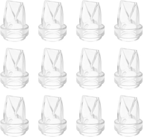6pcs صمام Duckbill و Silicone Diaphragm متوافق مع Eufy S1 Pro/S1/E10 ، NCVI/Lansinoh سرية الثنائي/حديقة الحيوان/Nuliie S32 استبدال مضخات الثدي ، إكسسوارات أساسية للرضاعة الطبيعية in Kuwait