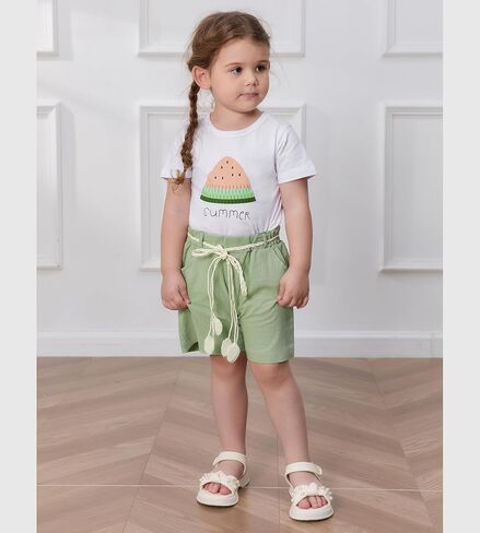 طفل فتيات طفل فتيات صغيرات قمم القميص القصيرة in Kuwait