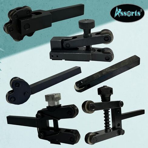 Assorts' Lathe Knurling Tools (Pack of 6 Pc) in Saudi Arabia