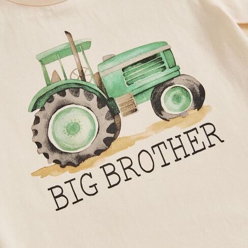 Big Brother Shirt for Toddler Baby Boy Promoted to Big Brother Announcement T-Shirt Kids Summer Short Sleeve Tee in Saudi Arabia