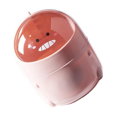 Creative Dinosaur -Type Trash Can Mini Tabletop Waste Container Lid for Office and Home Use for Organizing Food Waste and More Cute Design in Kuwait