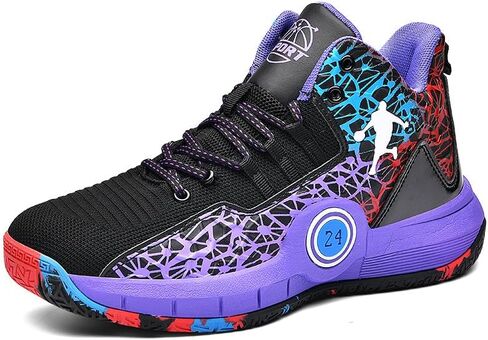 Men Women Basketball Shoes Walking Running Shoes Breathable Comfortable Sneakers for Adult in Kuwait