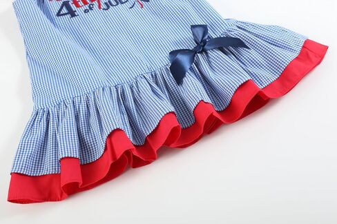 Baby and Girls USA Happy 4th of July Smocked Bishop Dress in Saudi Arabia