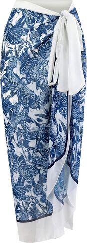 Catalpalev Women's Swimsuit Floral Print High-Waisted Slimming Bikini Set Beach Swimwear Bathing Suit in Saudi Arabia