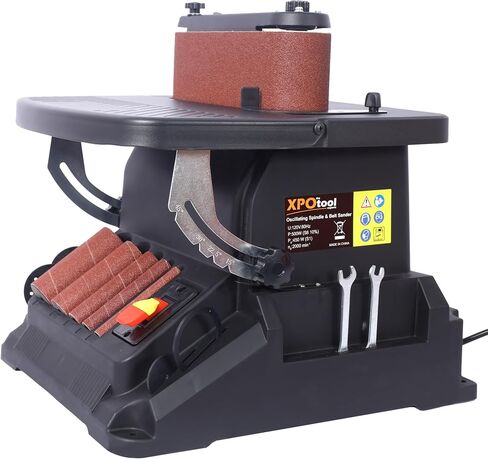 Vertical Oscillating Spindle Sander & Belt Sander, 2 IN 1 Combination Woodworking Machine in Saudi Arabia