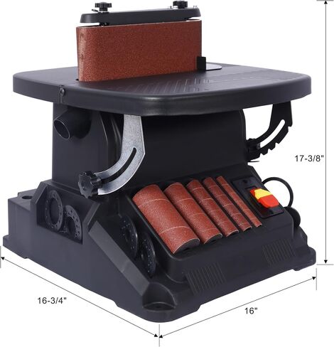Vertical Oscillating Spindle Sander & Belt Sander, 2 IN 1 Combination Woodworking Machine in Saudi Arabia
